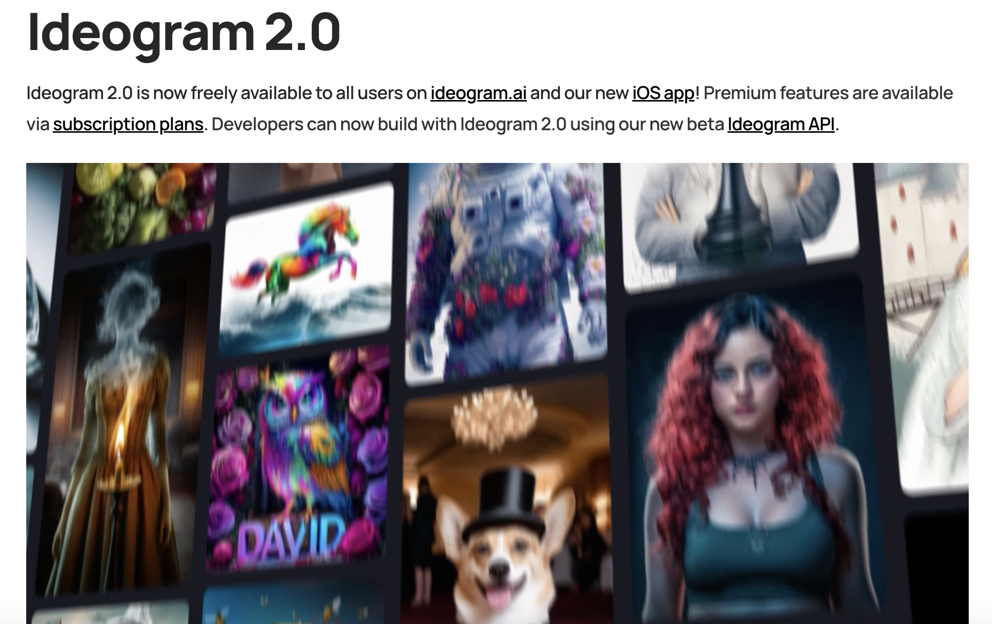 Ideogram 2.0 AI Image Generation Update