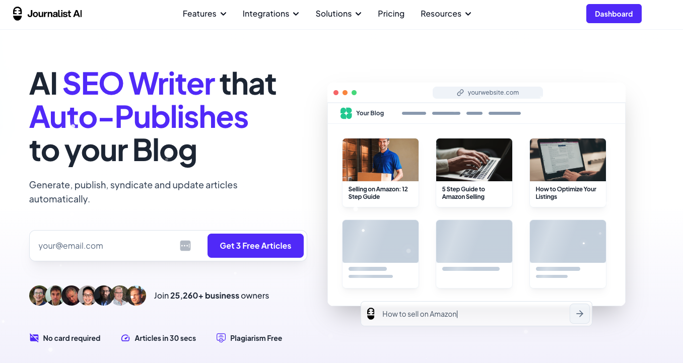 Journalist AI Website
