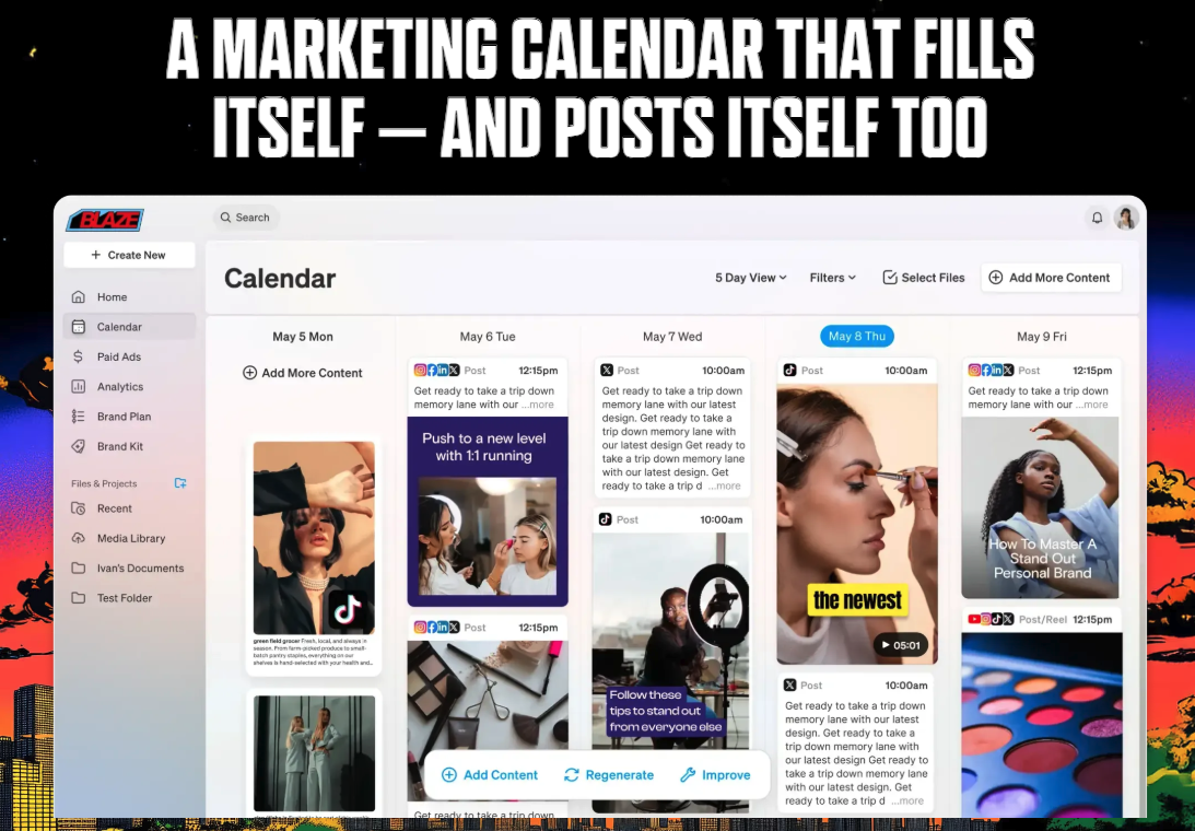 New Blaze AI Autopilot
